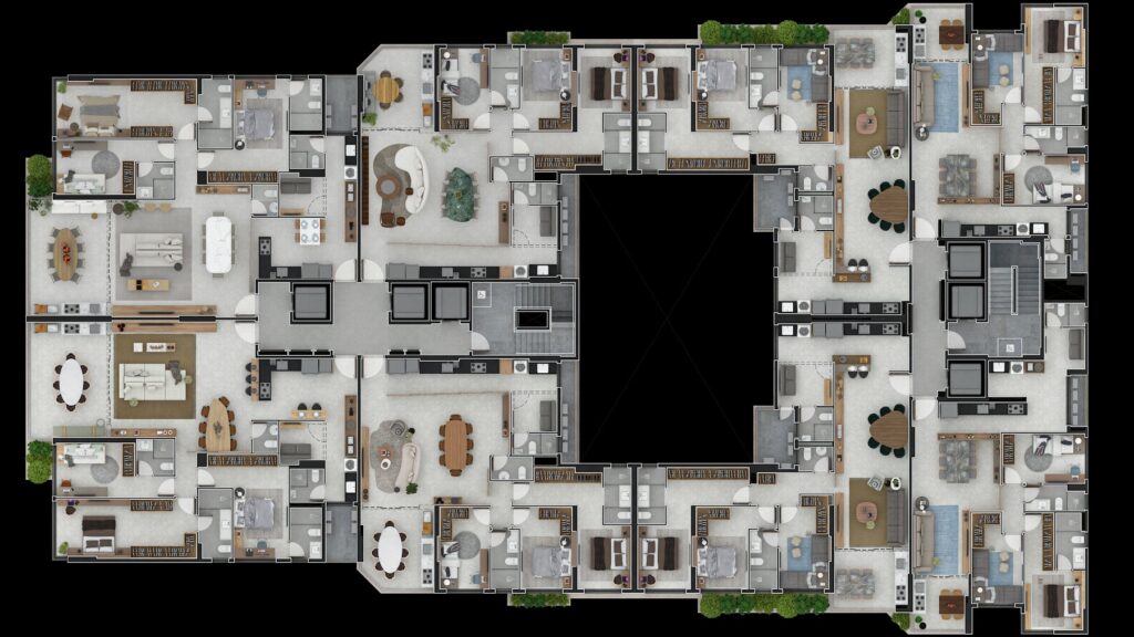 Blend Grand Reserva — Planta do pavimento tipo 5