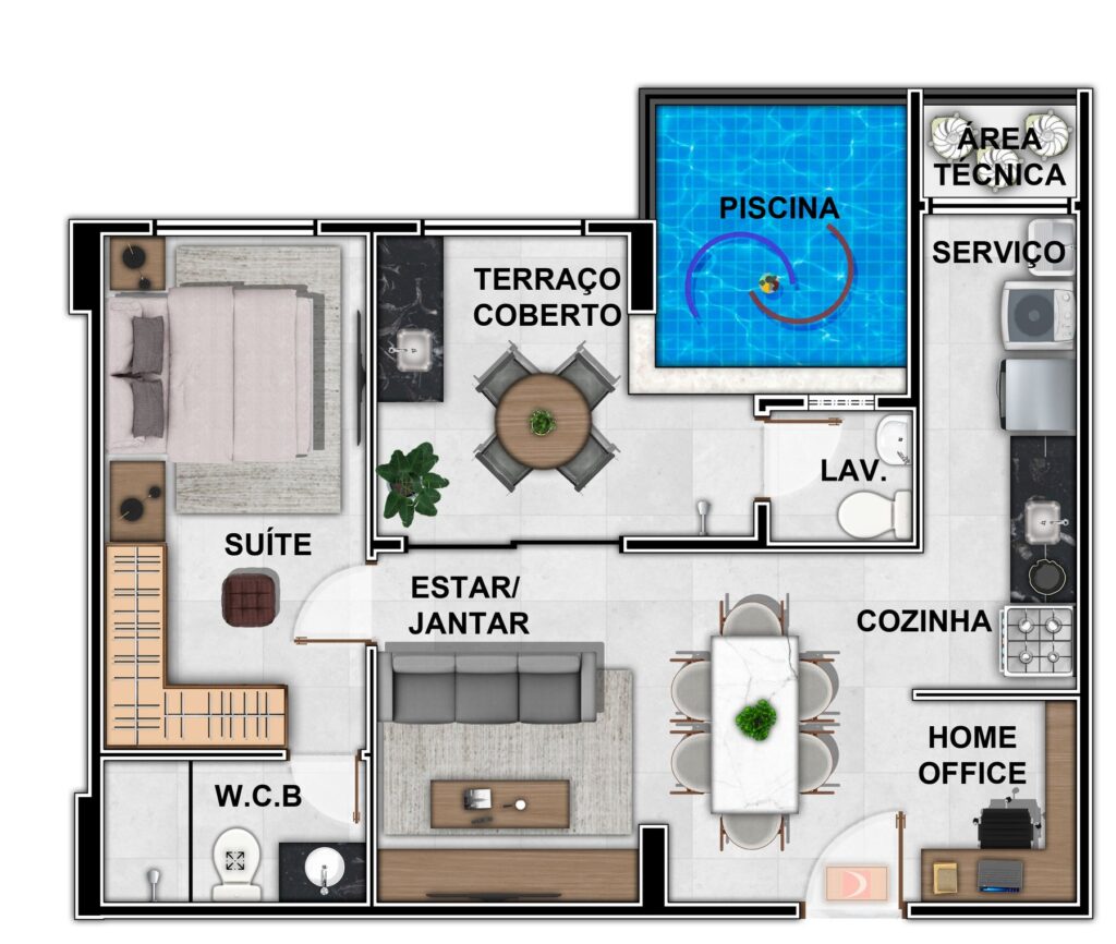 Meraki — Planta da cobertura 01