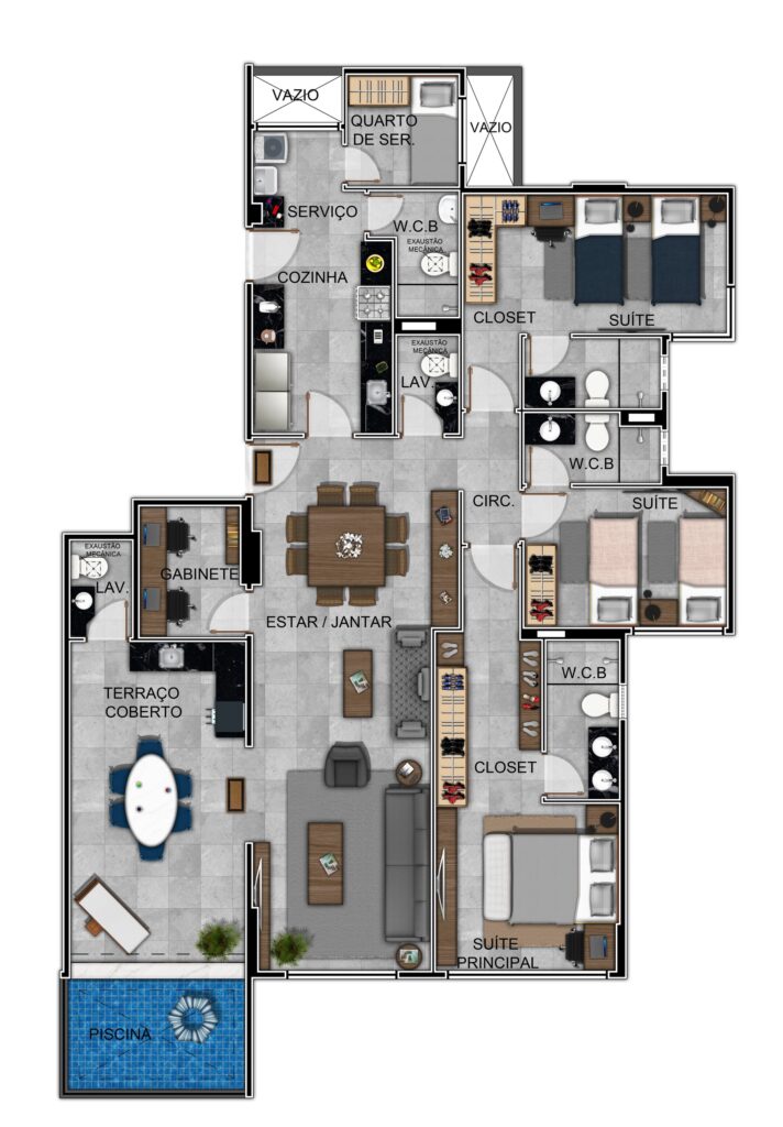 Merlot — Planta da cobertura 01
