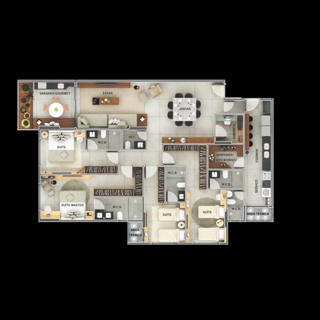 St. Peters Residence — Planta terminação 2
