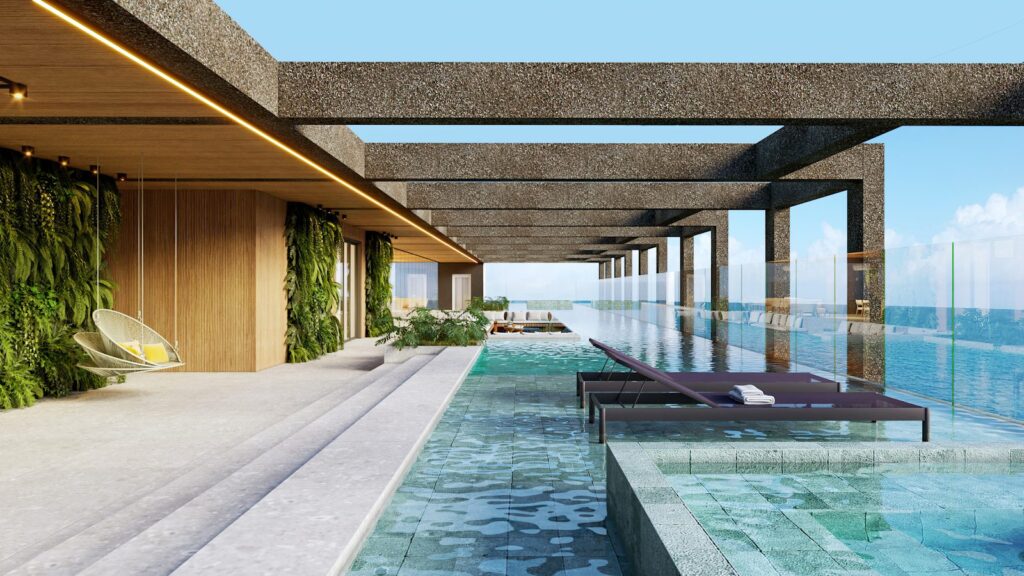 Summit Mário de Gusmão — Piscina