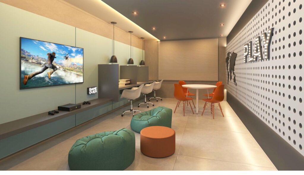 Three Towers – Studio Design 5 — Sala de games