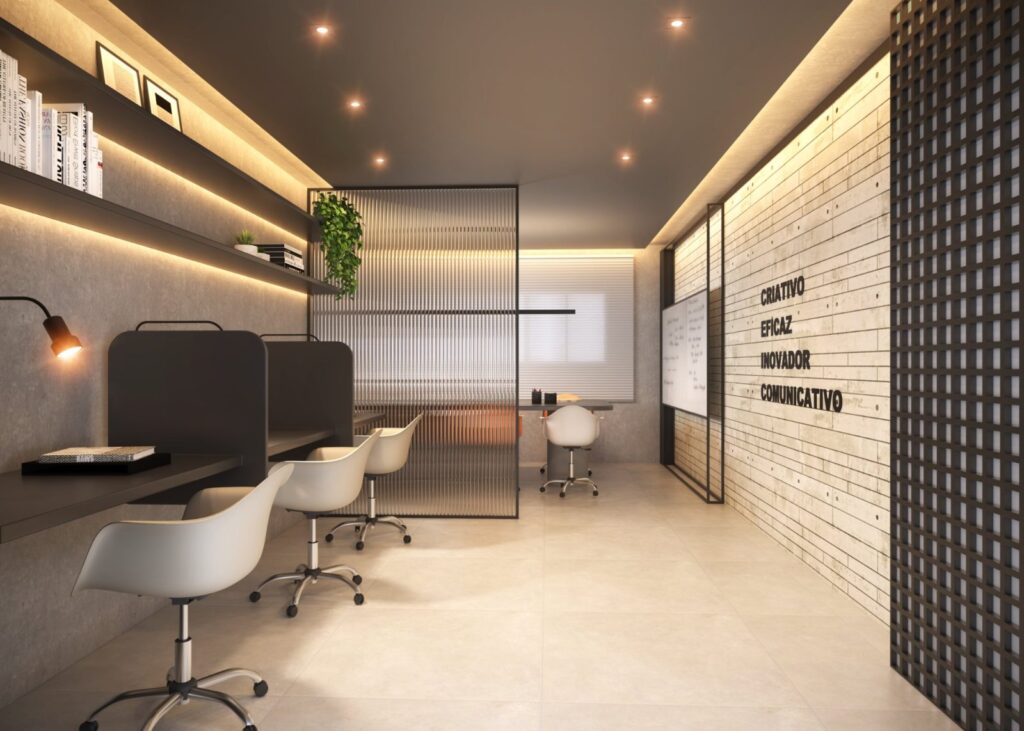 Three Towers – Studio Design 6 — Coworking residencial