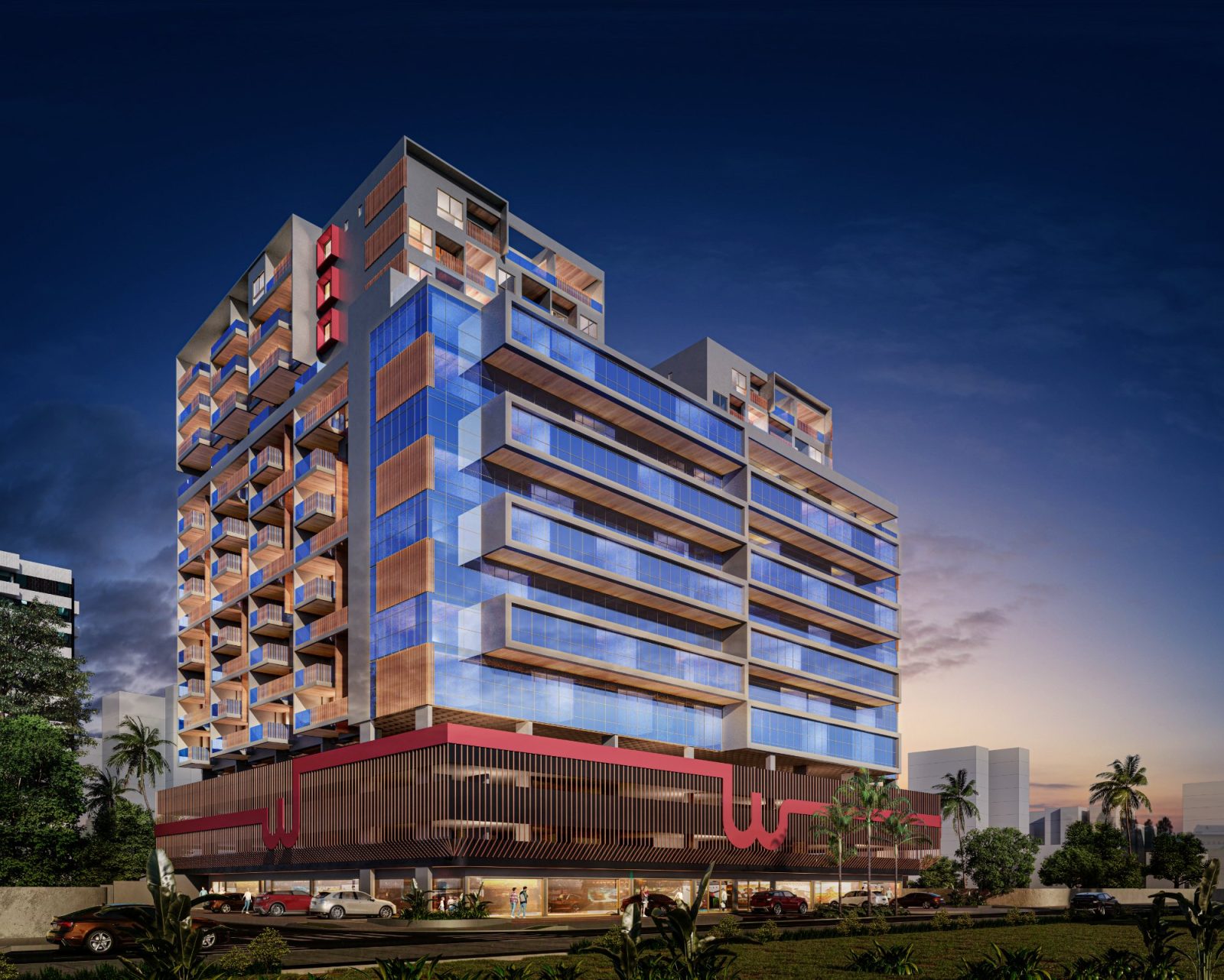 Three Towers – Studio Design 6 — Fachada