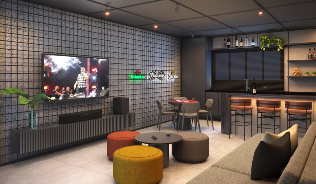 Three Towers – Studio Design 6 — Sport bar