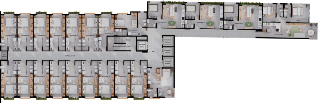 Summit Praia — 05-planta-pavimento-tipo